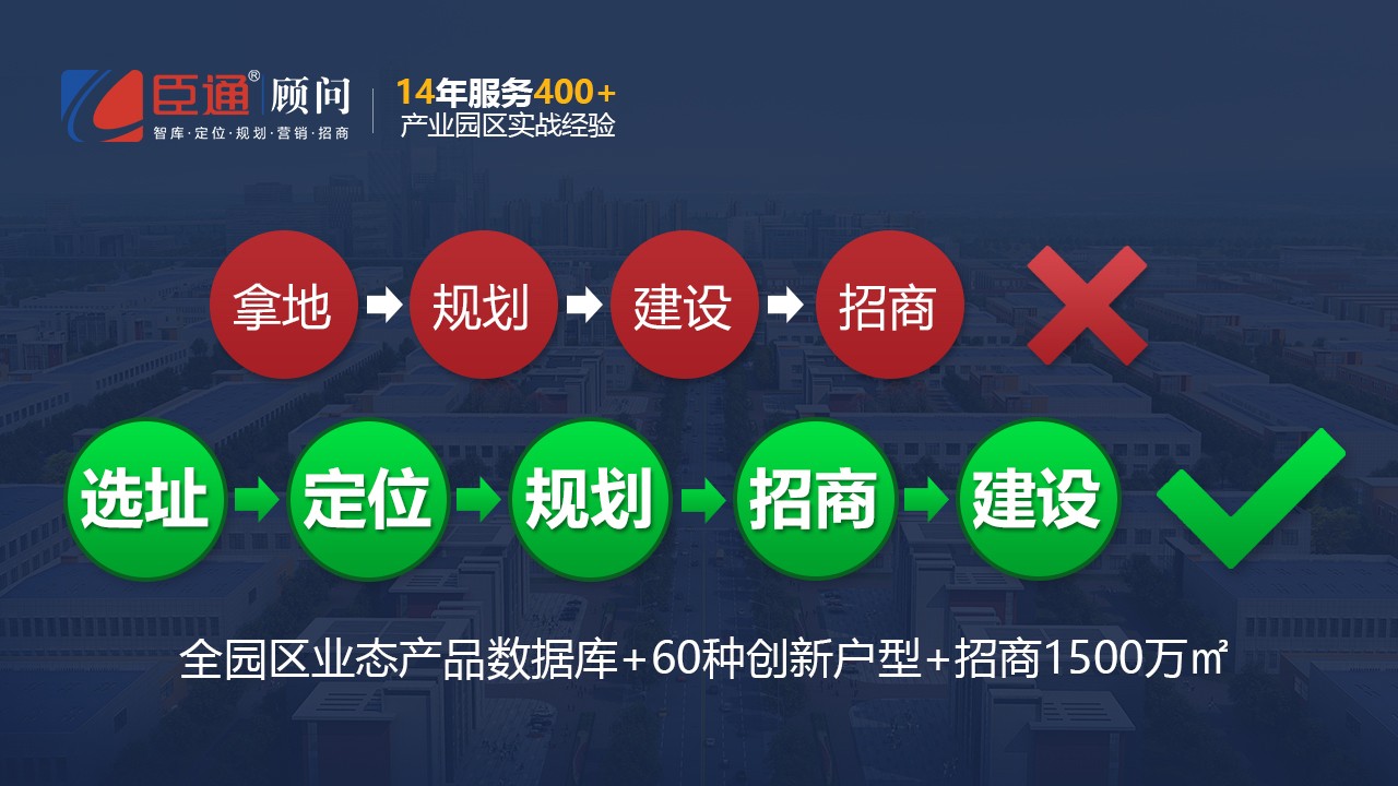 規(guī)劃先行敗一半，園區(qū)開(kāi)發(fā)的正確步驟